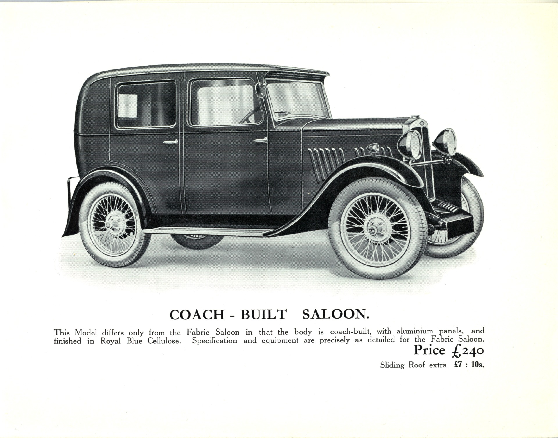 Sales catalogues AJS Car Club